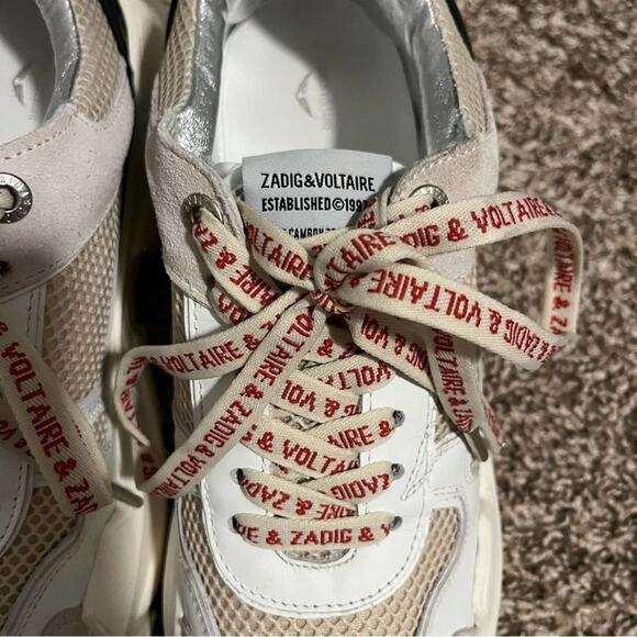 Zadig & Voltaire Future platform sneakers size 41 - Picture 11 of 11